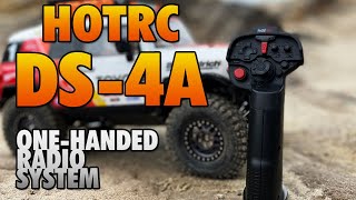 Hot RC DS4A OneHanded Radio System [upl. by Ebby]