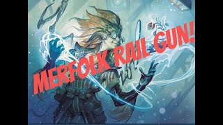 Merfolk Rail GunInfinite Merfolk ComboMKMSTANDARDMTG Arena [upl. by Pirzada]