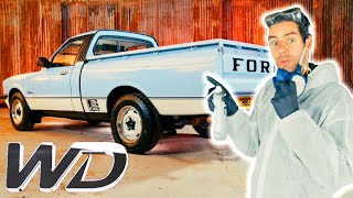 Elvis Restores A RARE Ford P100 Pickup Truck From South Africa  Wheeler Dealers [upl. by Moyna]