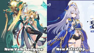 Honkai v76 New S Rank Valk Songque amp Astral Op Serapeum [upl. by Arianie]