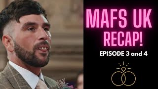 EP 3 amp 4 RECAP  MAFS UK 2024 mafsuk marriedatfirstsight mafs [upl. by Asenej]