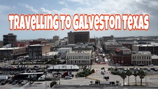 Galveston Texas Adventure day 1 Exploring along the way plus a room tour Mariroz TV Travel vlog [upl. by Ydak]