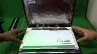 ASUS A52J Laptop Screen Replacement Procedure [upl. by Sawtelle905]