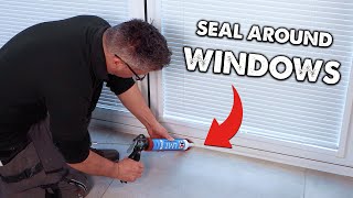 DIY Guide To Sealing Around Window Frames Internally Or Externally [upl. by Anelhtac]