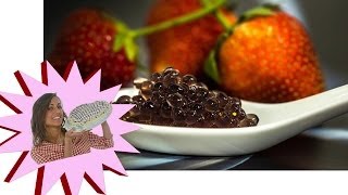 Caviale di Fragola  Sferificazione Molecolare [upl. by Zoara]