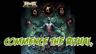 INGESTED  The Heirs To Mankinds Atrocities With lyrics [upl. by Nonregla]