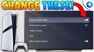 Change These PS5 Pro Settings BEFORE Playing [upl. by Morlee]