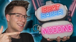 New Beat Saber Quest 3 Quest 2 amp Quest Pro Modding Tutorial [upl. by Eceinehs]