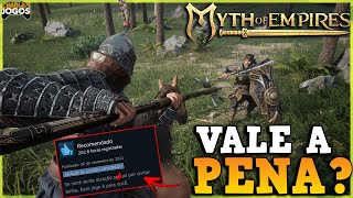 MYTH OF EMPIRES  REVIEW GAMEPLAY PTBR  VALE A PENA [upl. by Harriot]