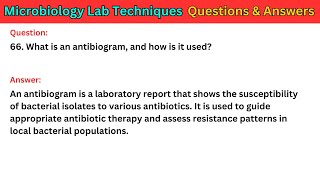 Top 100 Microbiology Lab Techniques for Nursing Exam Success [upl. by Eemyaj]