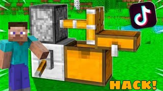 try Minecraft hack in my village [upl. by Ludie142]