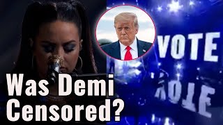 Demi Lovato SLAMS Trump During Billboard Performance But Gets Censored [upl. by Niroht22]