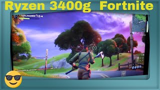 Can you play Fortnite with the Ryzen 5 3400g [upl. by Uok]