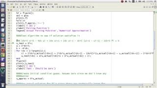 MATLAB Help  Nonlinear Partial Difference Method FollowUp [upl. by Ratcliff113]