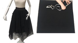 DIY TULLE SKIRT  How to Make a Tulle Skirt [upl. by Heisser387]