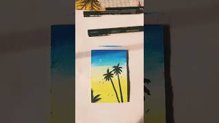 How to make Mini Easel  DIY mini canvas stand painting art shorts [upl. by Alletniuq]