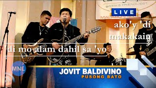 KARAOKE PUSONG BATO Jovit Baldivino Momentum Live MNL [upl. by Joyann]