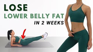 LOSE LOWER BELLY FAT in 2 weeks  10 MIN Lower Abs Workout [upl. by Sueaddaht]