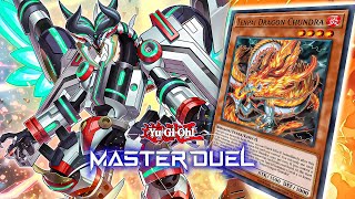 TENPAI DRADON X DRAGON LINK IS BROKEN YuGiOh Master DueL [upl. by Adnalu]