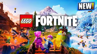 NEW LEGO FORTNITE GAMEPLAY ITS AMAZING Fortnite Chapter 5 [upl. by Mallen]