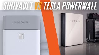 SunVault Vs Powerwall [upl. by Ecinaj]