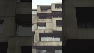 Brutalism in different buildings brutalism brutal buildings easterneurope dark nostalgia [upl. by Eelyac]