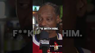 Snoop Dogg reflects on the Old Eminem eminem [upl. by Assiral657]