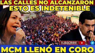 Las Calles de Coro NO ALCANZARON Para MCM y La Gran Multitud Maduro Aumentó el Cuento NO EL SUELDO [upl. by Fionnula]