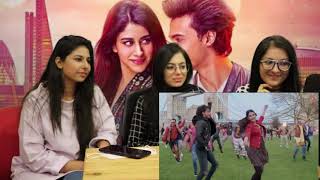 Chogada With Lyrics  Loveyatri  Aayush Sharma  Warina Hussain  PAKISTAN REACTION [upl. by Yonit]