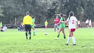 Video The Calistoga High girls soccer team hosts Tomales in a league contest at Logvy Park on Oct [upl. by Niveg820]