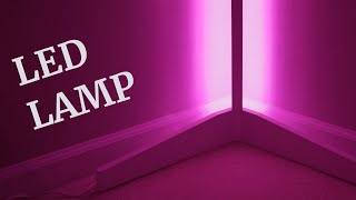 How to Build a LED Lamp DIY Corner Floor Lamp [upl. by Linn276]