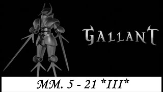 Gallant March MM 5 – 21 III Tpt I [upl. by Yrreb]