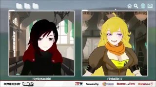 RWBY Ruby and Yang vs Xray and Vav [upl. by Amikat370]