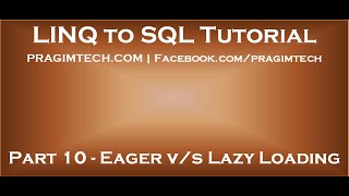 Part 10 Difference between eager loading and lazy loading [upl. by Nhguahs937]