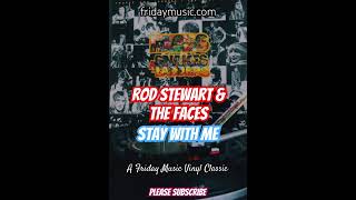 ROD STEWART amp THE FACES Stay With Me Vinyl fridaymusic rodstewart faces lp vinyl rollingstones [upl. by Tedie]