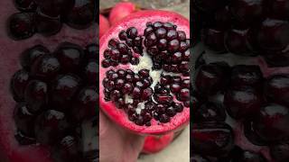 fruit fruiting fruitcutting fruited pomegranate realfruit [upl. by Ailsa]