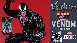 Marvel Legends VENOM Movie Figure Venompool BAF Wave Figure Review [upl. by Cleasta]