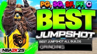 BEST JUMPSHOTS for EVERY BUILD ON NBA 2K25 FASTEST 100 GREENS JUMPSHOT best jumpshot 2k25 [upl. by Noonan]