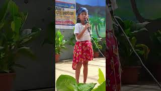 First performance in stage🤣 Maesha Anthonette R Verano [upl. by Silloc]