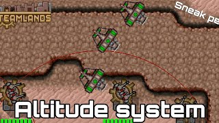 Steamlands 15  Heightaltitude system sneak peek  Rusted Warfare Mod [upl. by Helsie]