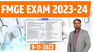 FMGE December Exam Date FMGE June 2024 Date NBE Notification Mbbs in Abroad 2023 [upl. by Keverne]