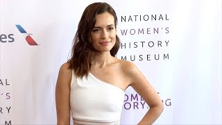 Torrey DeVitto 2018 quotWomen Making History Awardsquot Red Carpet [upl. by Kcirderf]