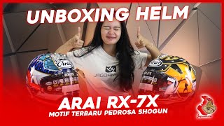 NEW MOTIF ARAI RX7X PEDROSA SHOGUN [upl. by Reahard]