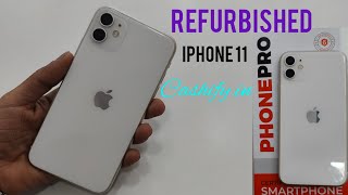 ಕ್ಯಾಶಿಫೈ ರಿಫರ್ಬಿಷ್ಡ್ ಐಫೋನ್  iPhone 11 At 23k From cashify 🔥  Unboxing and review 💯 battery health🔥 [upl. by Snevets]