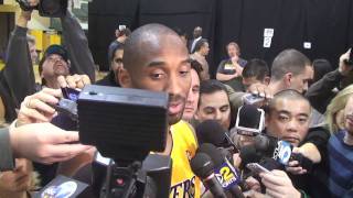 Lakers guard Kobe Bryant on Lamar Odom getting traded to Dallas Mavericks [upl. by Maillil]