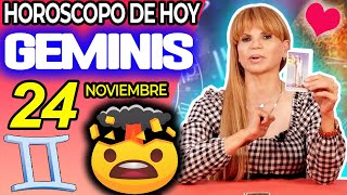 WOW❗ CONFIRMACIÓN TRIPLE PARA TI💣👀 Geminis ♊ MONHI VIDENTE 🔮 Horoscopo De Hoy 24 De Noviembre 2024 [upl. by Stacey]