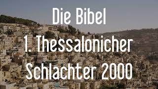 1 Thessalonicher  Die Bibel als Hörbuch Schlachter 2000 [upl. by Ynneb576]