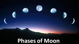 Phases of the Moon Explanation for kids Animation Lesson Unit [upl. by Grous]