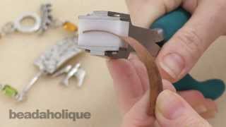 How to Use BeadSmith Bracelet Bending Pliers [upl. by Cole]