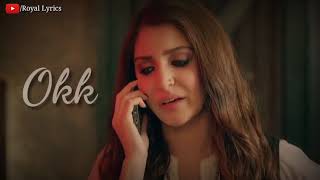 I Missed You  Ae Dil Hai Mushkil Sad Dialogue  New Whatsapp Status Video 2018  Royal Lyrics [upl. by Imled]